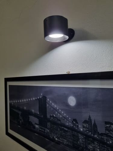 Customer photo review of Lumo Shine - Kabellose LED-Wandleuchte®