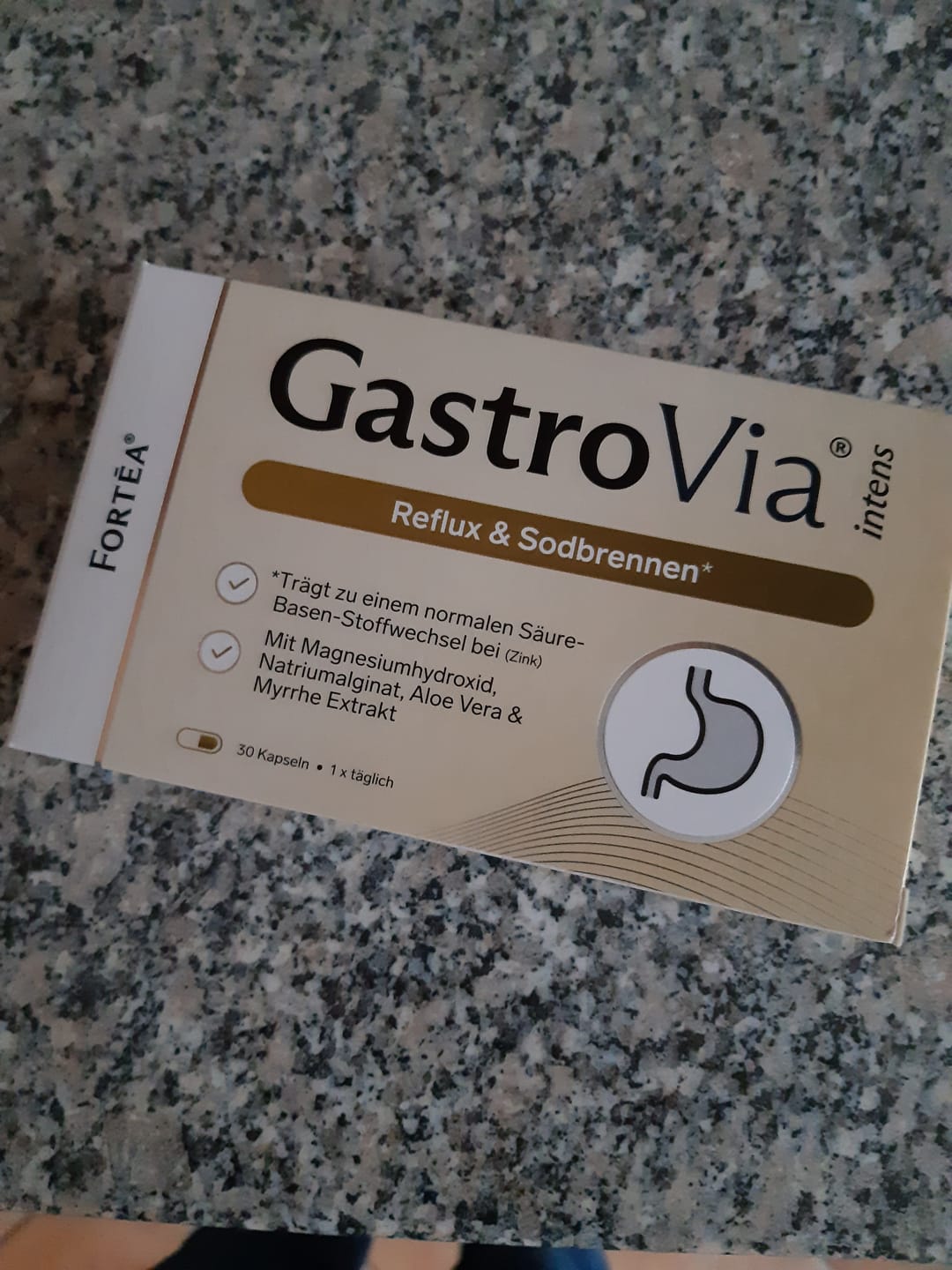 Customer photo review of GastroVia® intens – Reflux & Sodbrennen