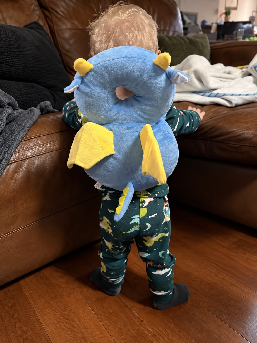 Customer photo review of Pillowpaws™ Soft Padded Plush Backpack