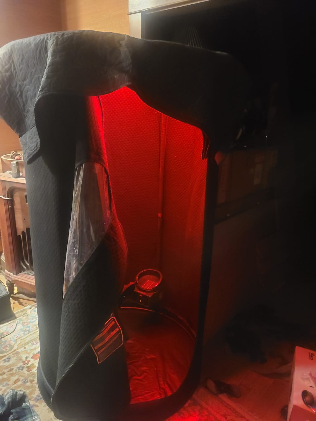 Customer photo review of The Sauna Pod 2.0