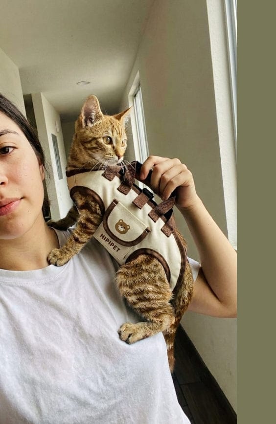 Customer photo review of Pawsy®Multifunctional Backpack with Strap™