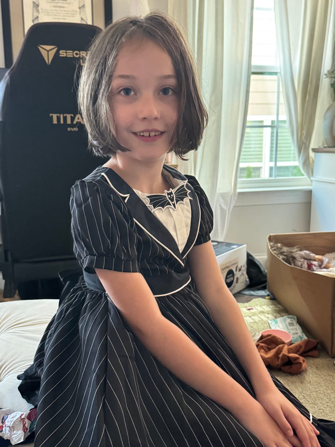 Customer photo review of Pumpkin King Twirl Dress- Update