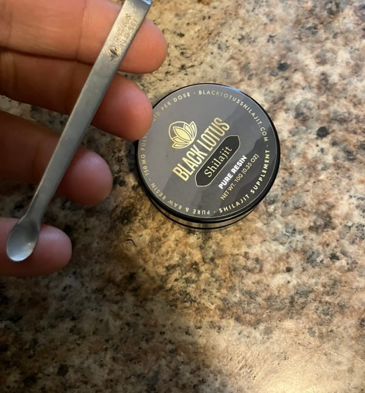 Customer photo review of Pure Shilajit Resin