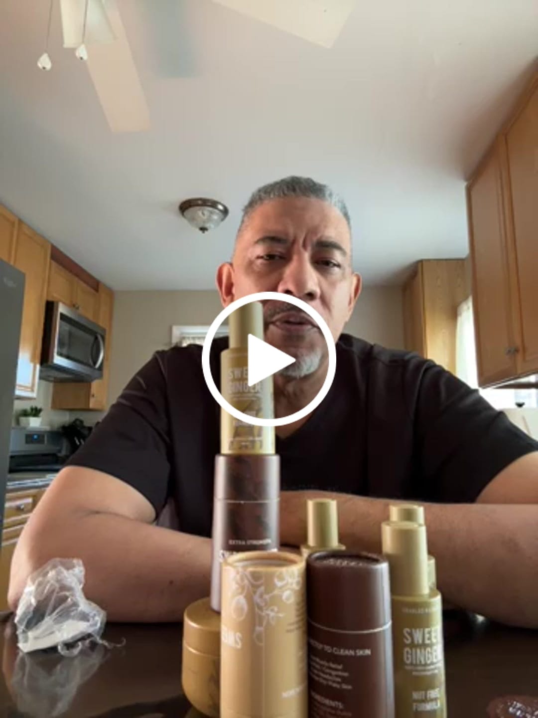 Customer video review of [Nut-Free] Sweet Ginger Dry Oil for Sensitive Skin