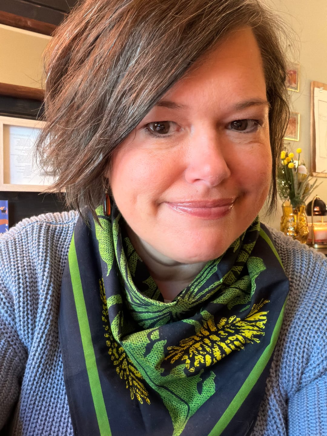 Customer photo review of Lion's Tooth Bandana