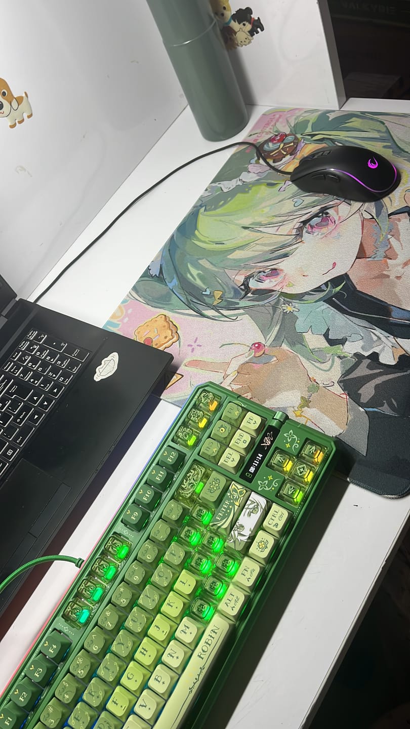 Customer photo review of X-Raypad Aqua Control+ [Mint] Mousepad