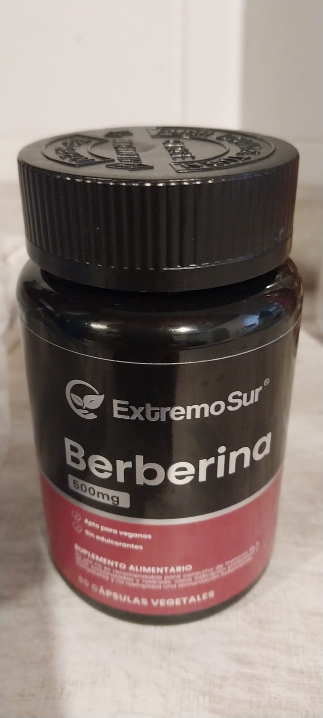 Customer photo review of Berberina 500mg - 60 cápsulas vegetales