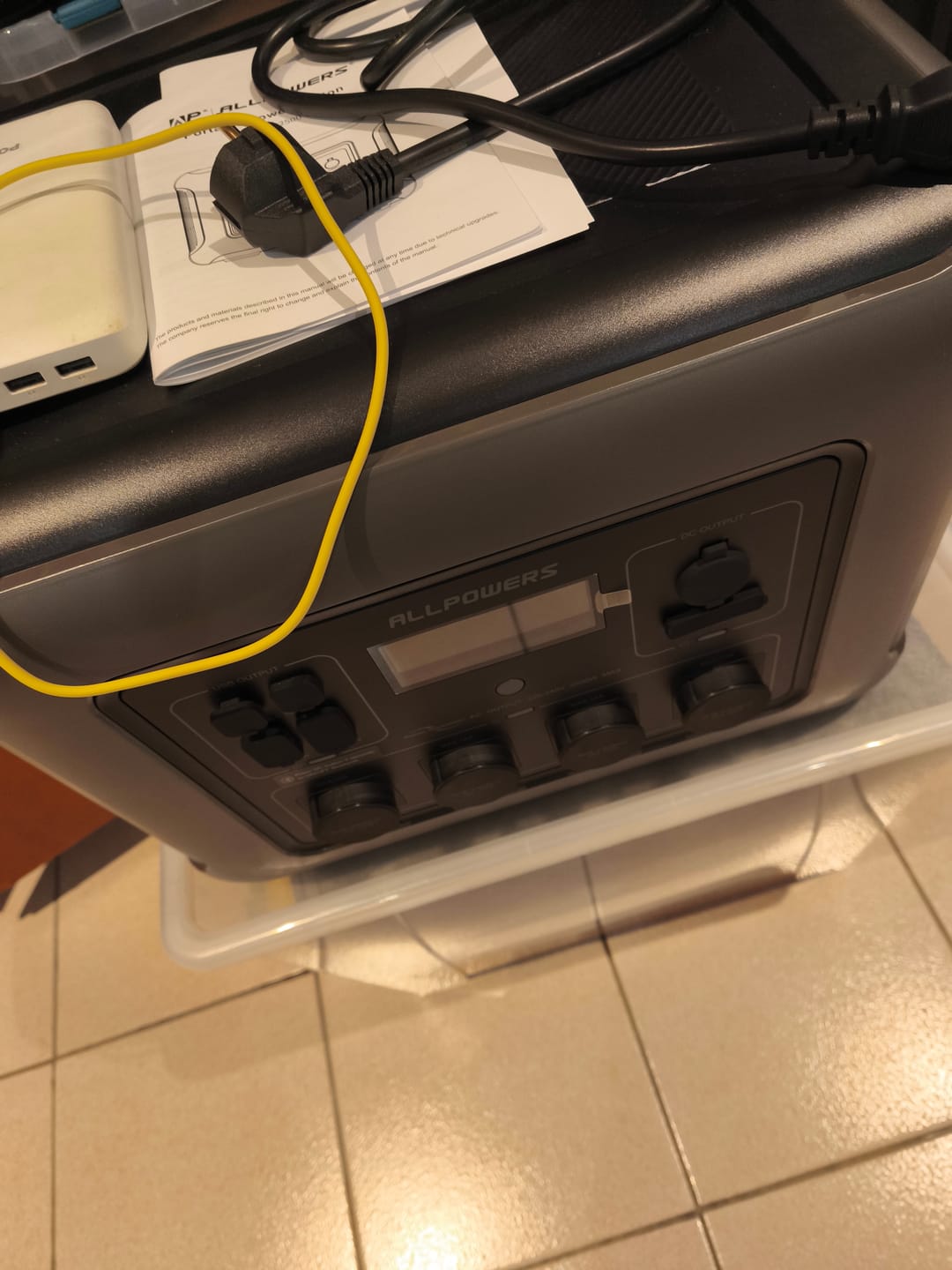 Customer photo review of ALLPOWERS R2500 V2 Station électrique portable 2500W 1920Wh