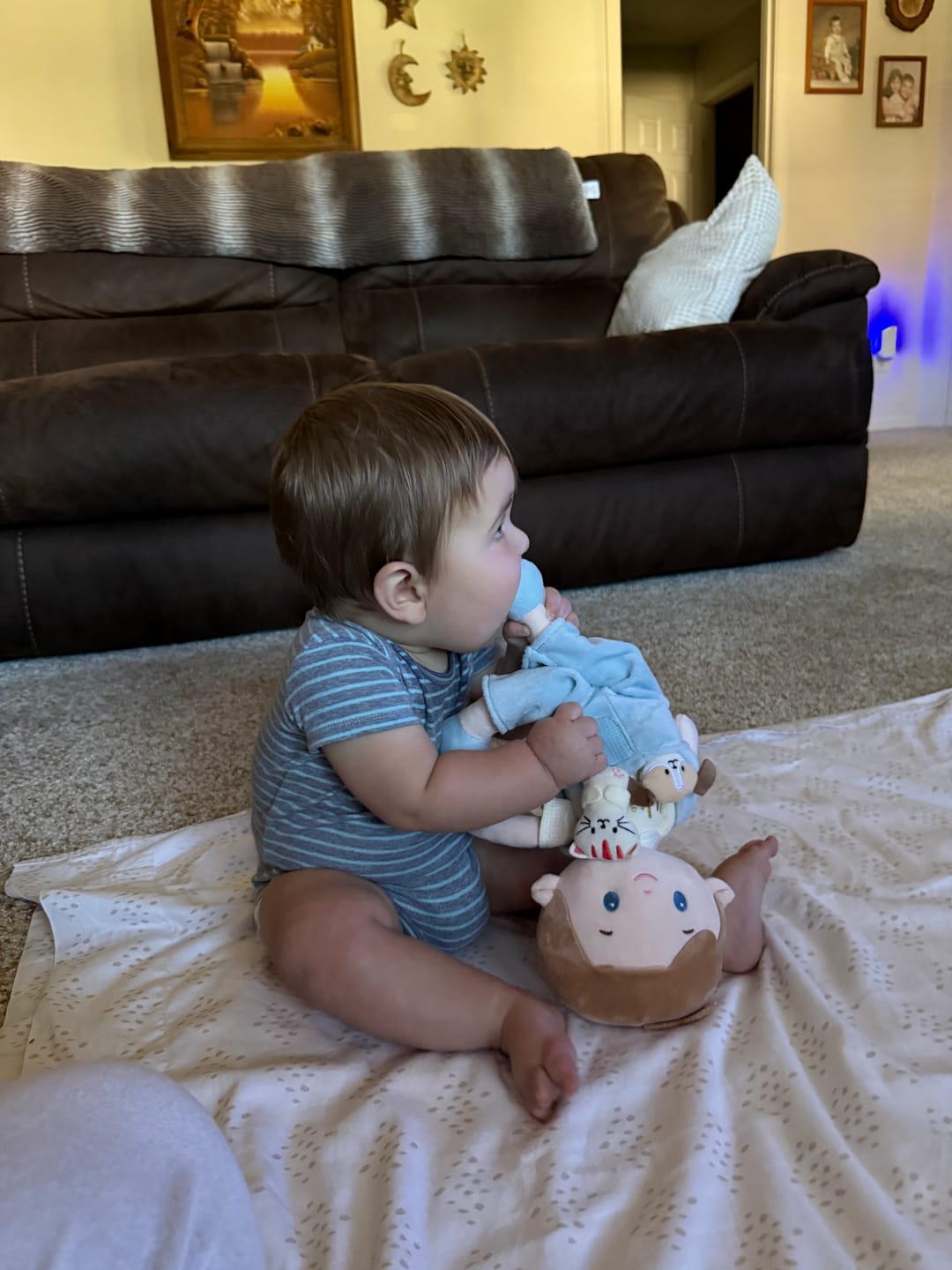 Customer photo review of Personalized Billy Boy & His Pet