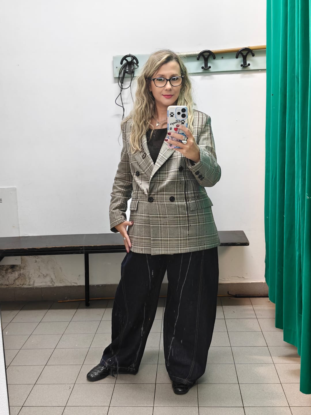 Customer photo review of JEANS BALOON GLICINE