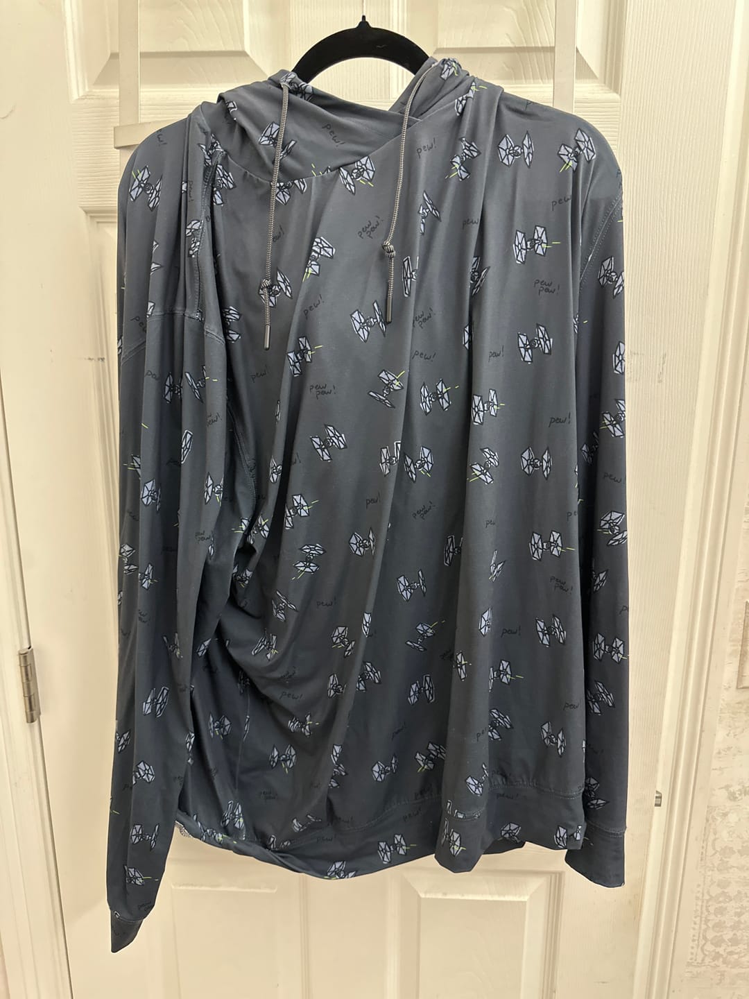 Customer photo review of Star Wars™ "Pew Pew" – Performance Hoodie