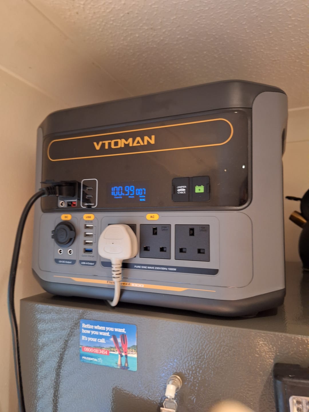 Customer photo review of VTOMAN FlashSpeed 1000 V-BEYOND® Portable Power Station