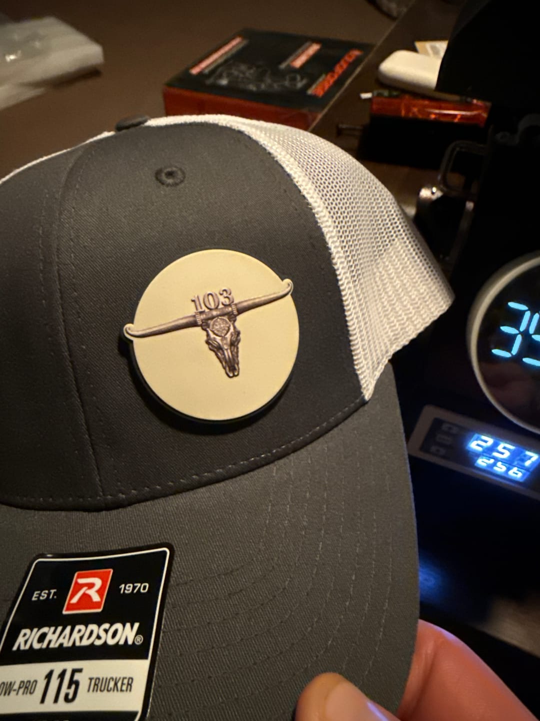 Customer photo review of DuoForge Automatic Dual-Heat platen Cap Heat Press