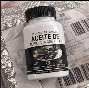 Customer photo review of Semilla Negra Etíope 60 Softgels | Forja Viva