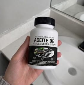 Customer photo review of Semilla Negra Etíope 60 Softgels | Forja Viva