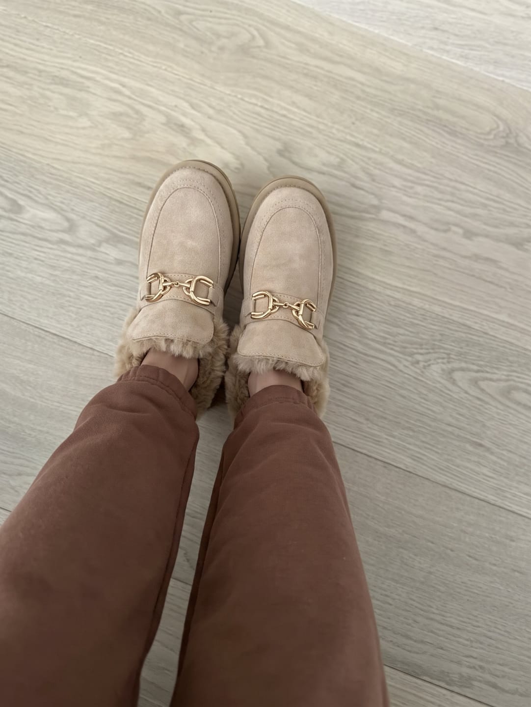 Customer photo review of Puff Buckle Beige