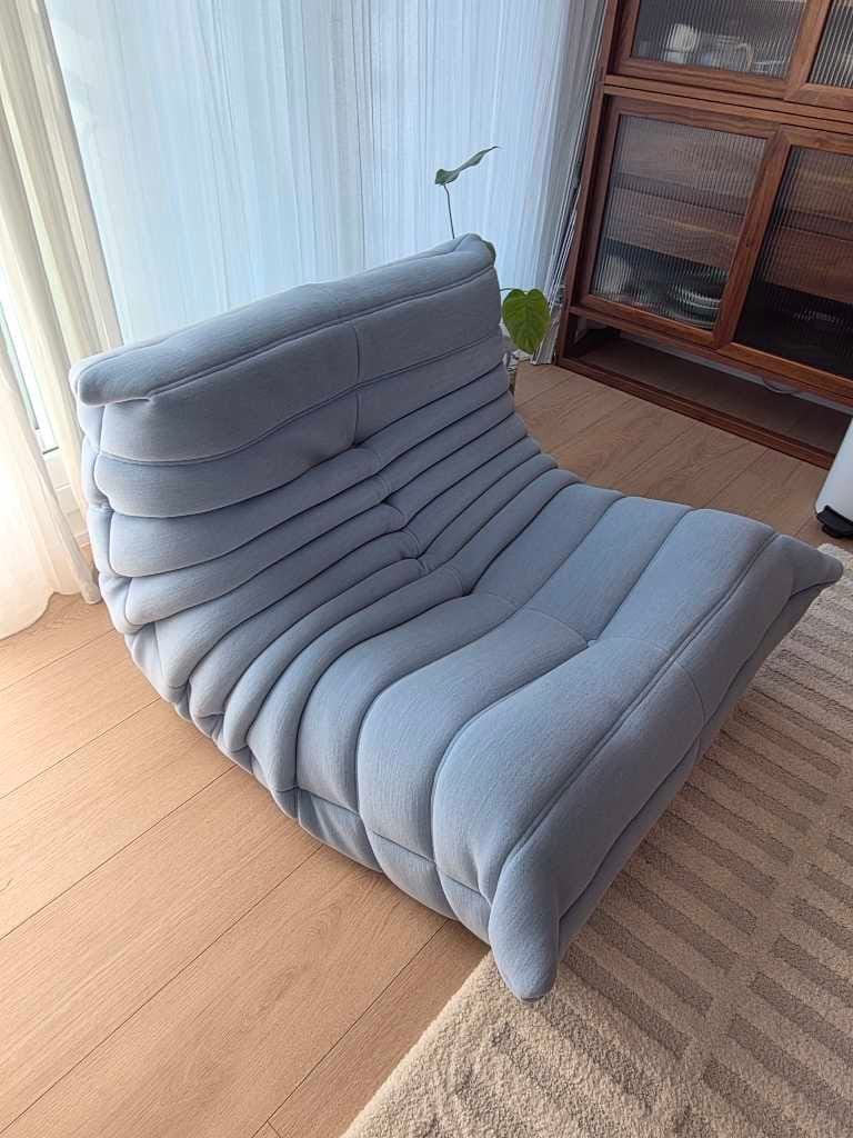 Customer photo review of TOGO FIRESIDE CHAIR - bean bag with removable cover