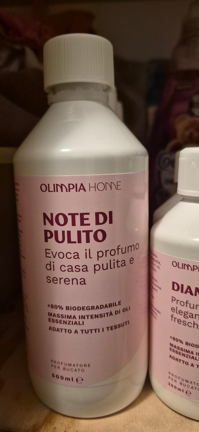 Customer photo review of Note di Pulito - Evoca il Profumo di Casa Pulita e Serena