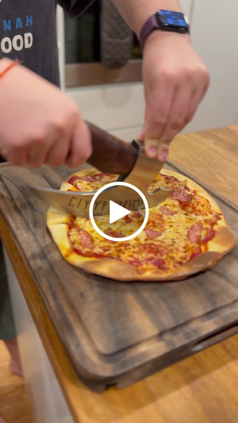 Customer video review of The Viking Pizza Cutter (preorder)