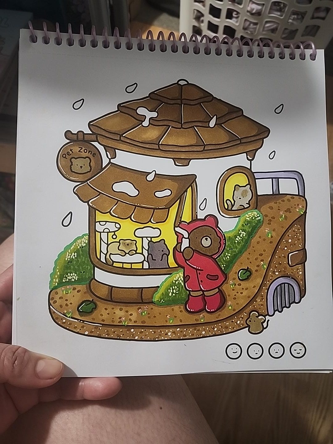 Customer photo review of Ohuhu Halawa Series Oil-based Colored Pencils