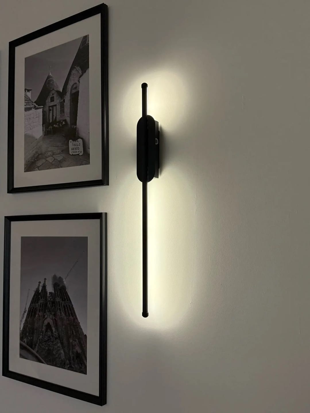 Customer photo review of Applique murale LED Design Sans Fil Rechargeable Sans Branchement Électrique, Fixation Magnétique, Intensité Réglable, Batterie Intégrée | LISERÉ