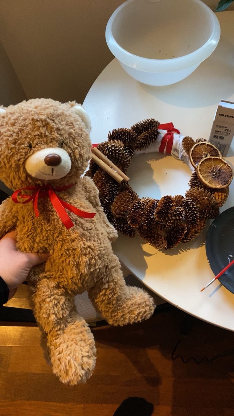 Customer photo review of Teddybamse Brumle | Hilda | 31 cm