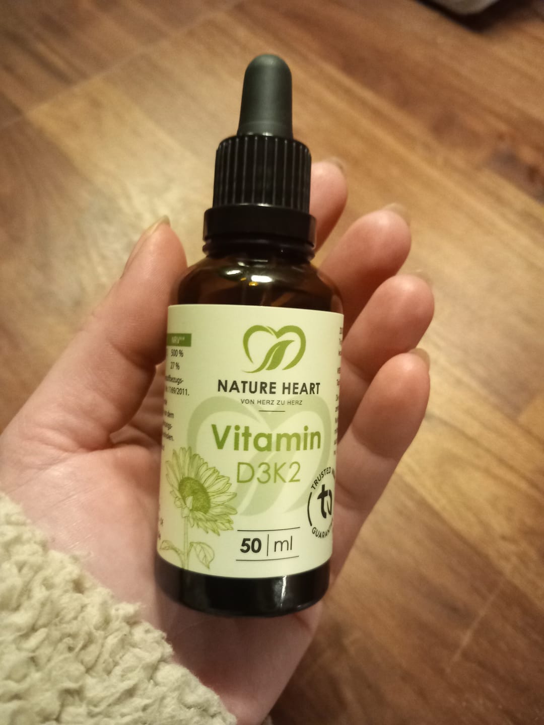 Customer photo review of Vitamin D3+K2 Tropfen