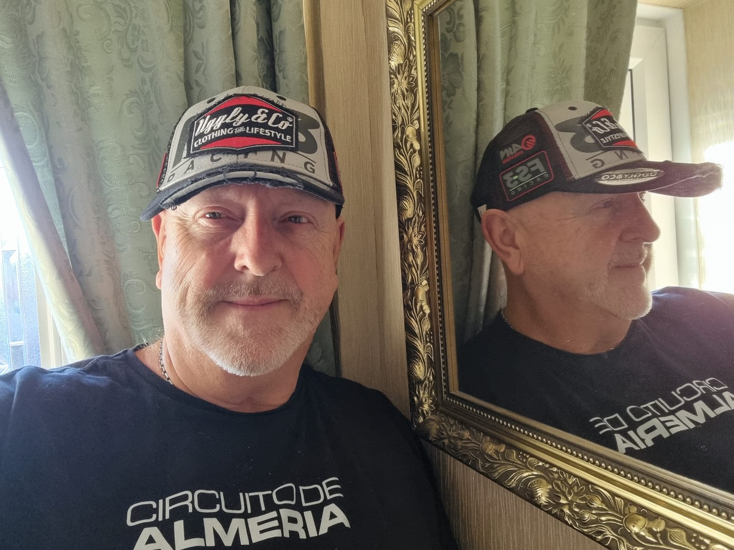 Customer photo review of Diamond Trucker Hat x FS-3 Superbike Racing