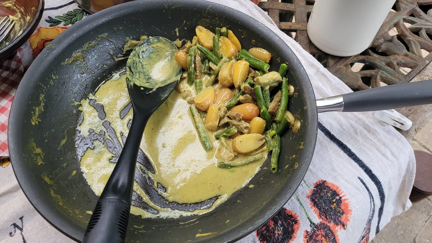 Customer photo review of Thai Green Curry Paste