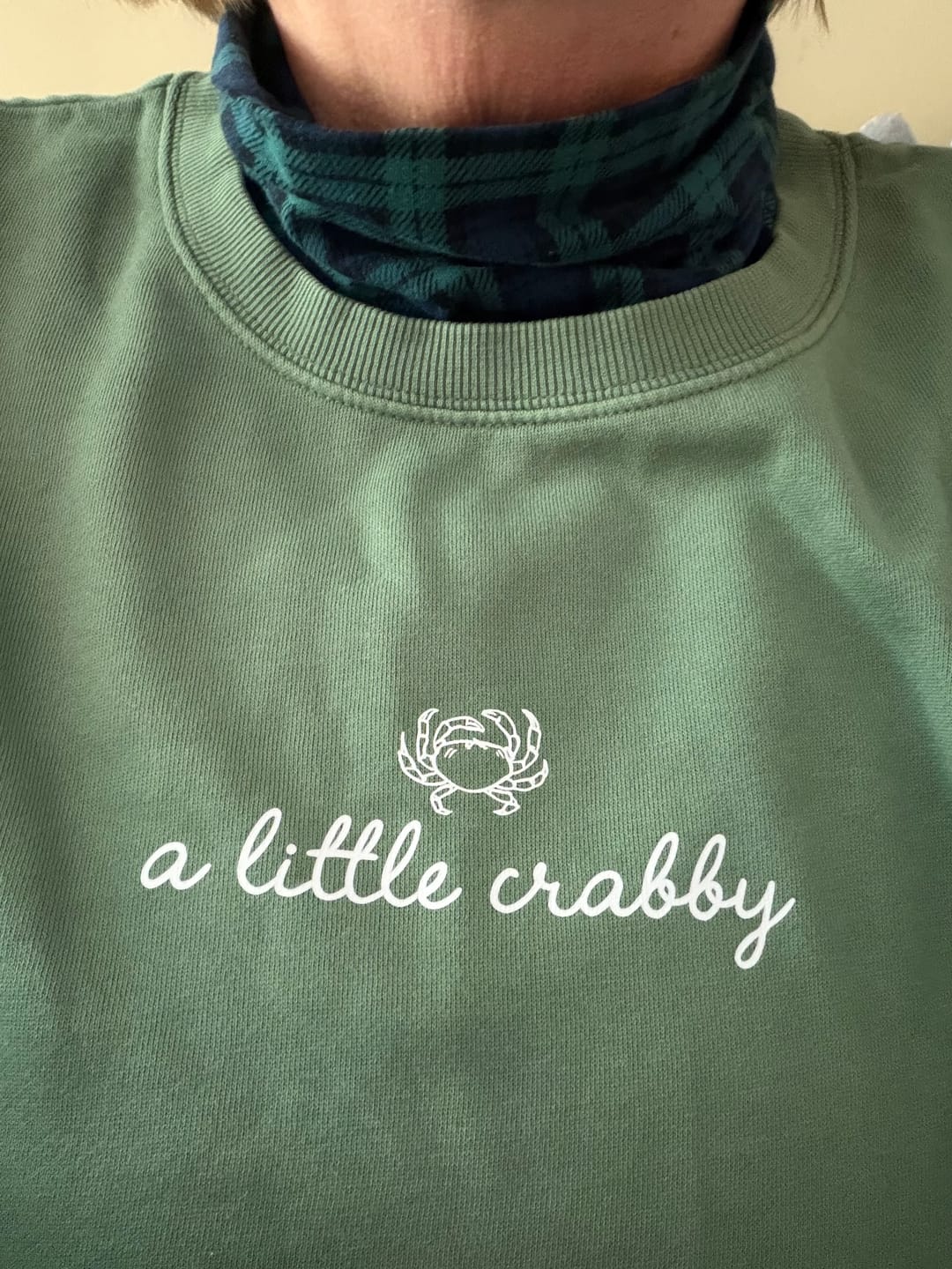 Customer photo review of A Little Crabby (Script + Doodle)