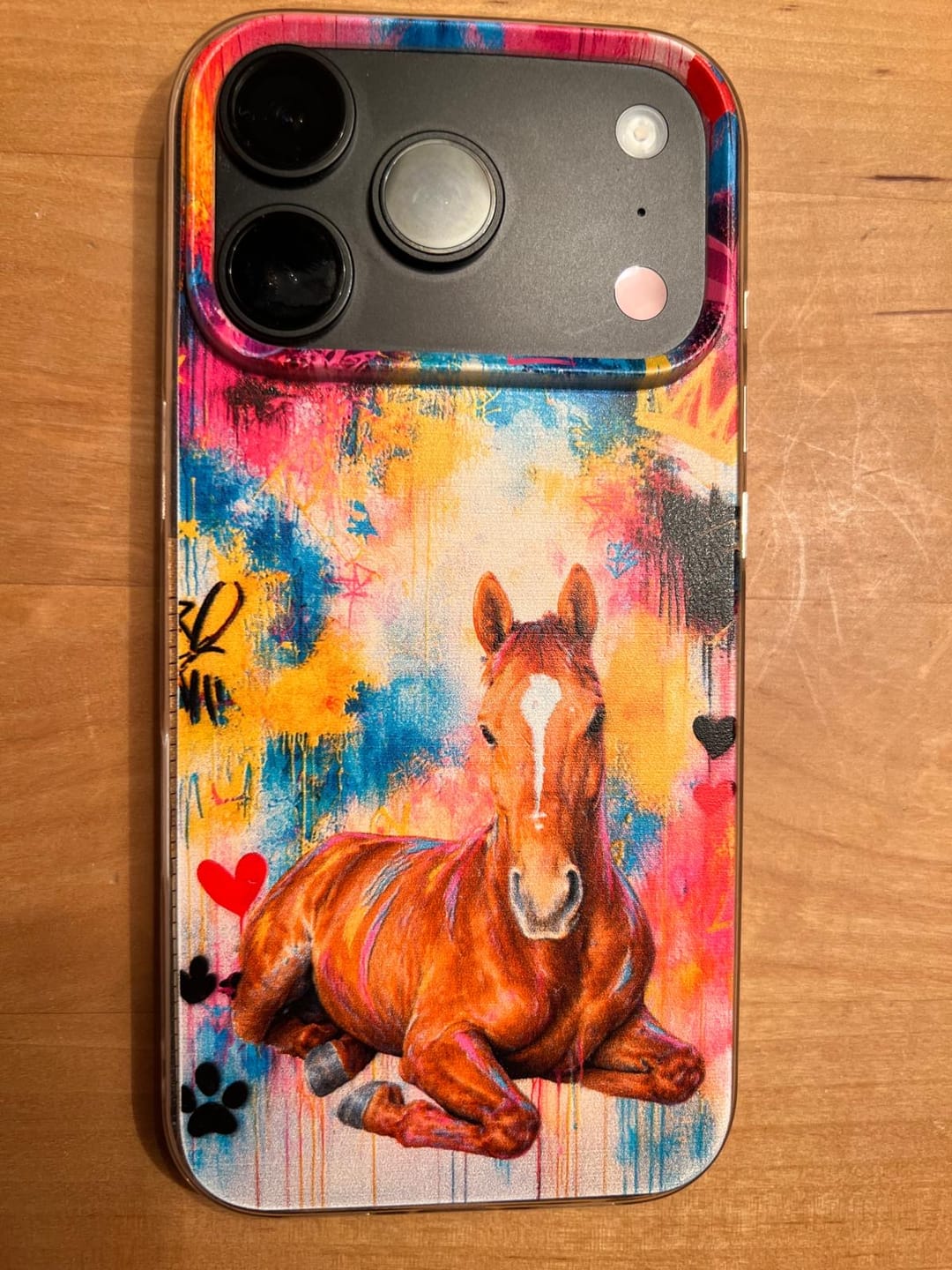 Customer photo review of Personalisierte Handyhülle - Graffiti