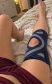 Customer photo review of Open-Knee Brace for Achy, Unsteady Knees