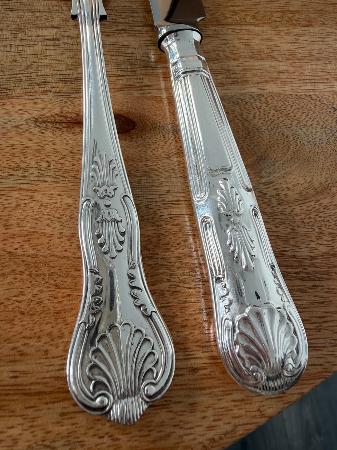 Customer photo review of Kings Silver Plated Table Knives - Single
