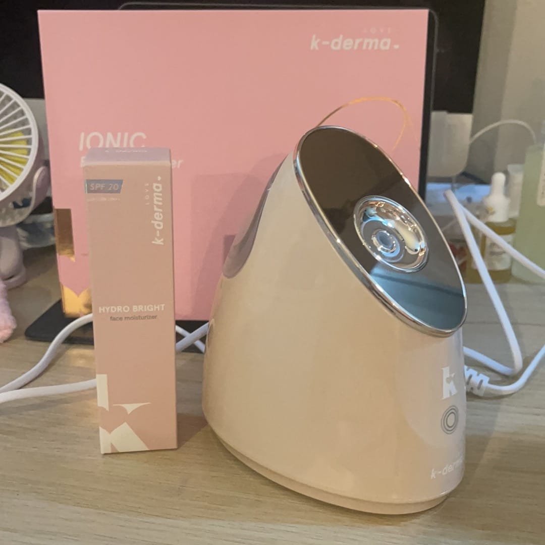 Customer photo review of Love K-Derma Ionic Facial Steamer