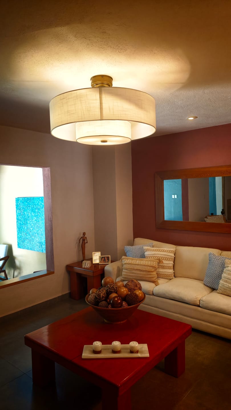 Customer photo review of Lámpara-Ventilador Brookside FANDELIER 30 pulgadas
