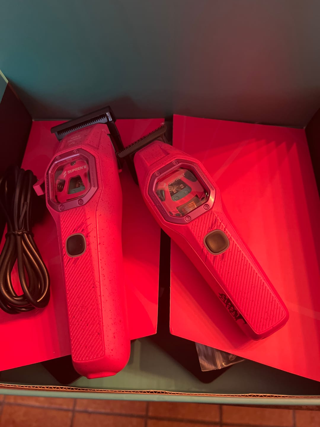 Customer photo review of SUPRENT FANGS Vice Edition Clipper Trimmer Combo HC976PX