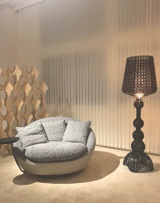 Customer photo review of Italy Design Kartell Kabuki Table Lamps Acrylic Desk Lights Art Decor LED Standing Light Living Room Bedroom Hollow Floor Light