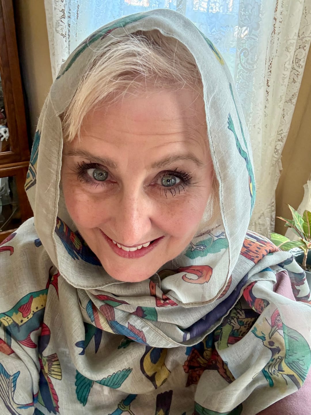 Customer photo review of Animals All-Season Scarf