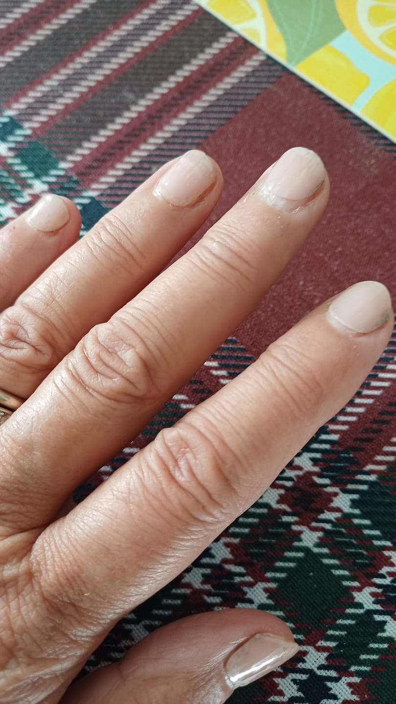 Customer photo review of Strisce Gel Pearly