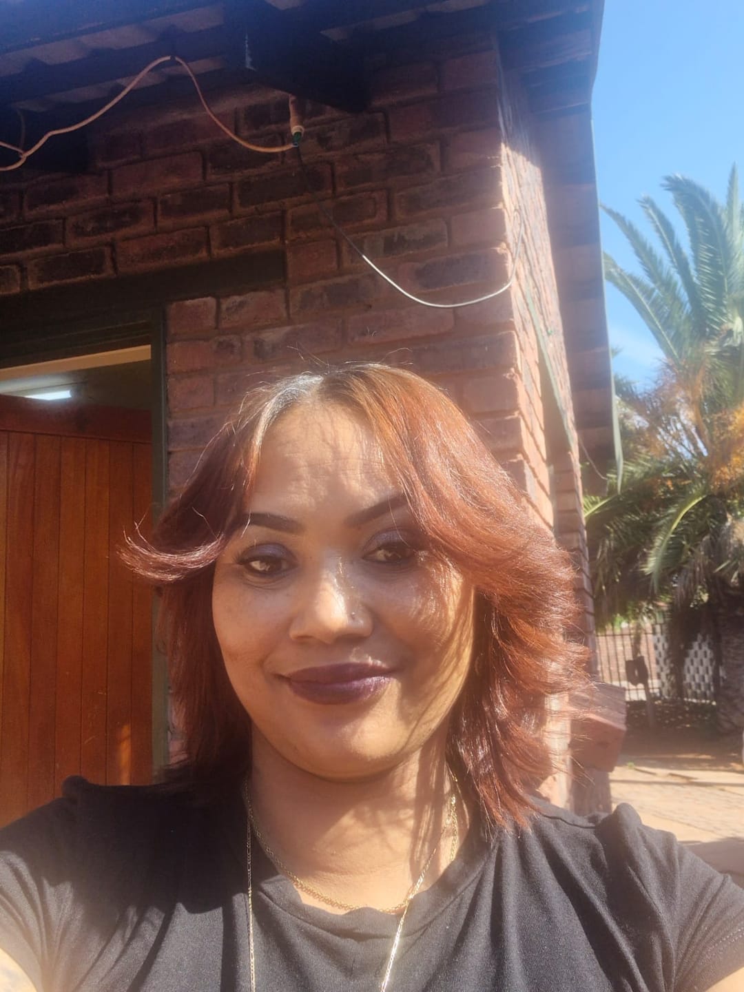 Customer photo review of Pre-Glued Press On Lashes