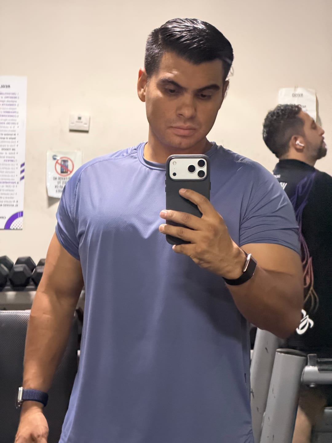Customer photo review of Lyocell Essential Long Sleeve - Navy Blue