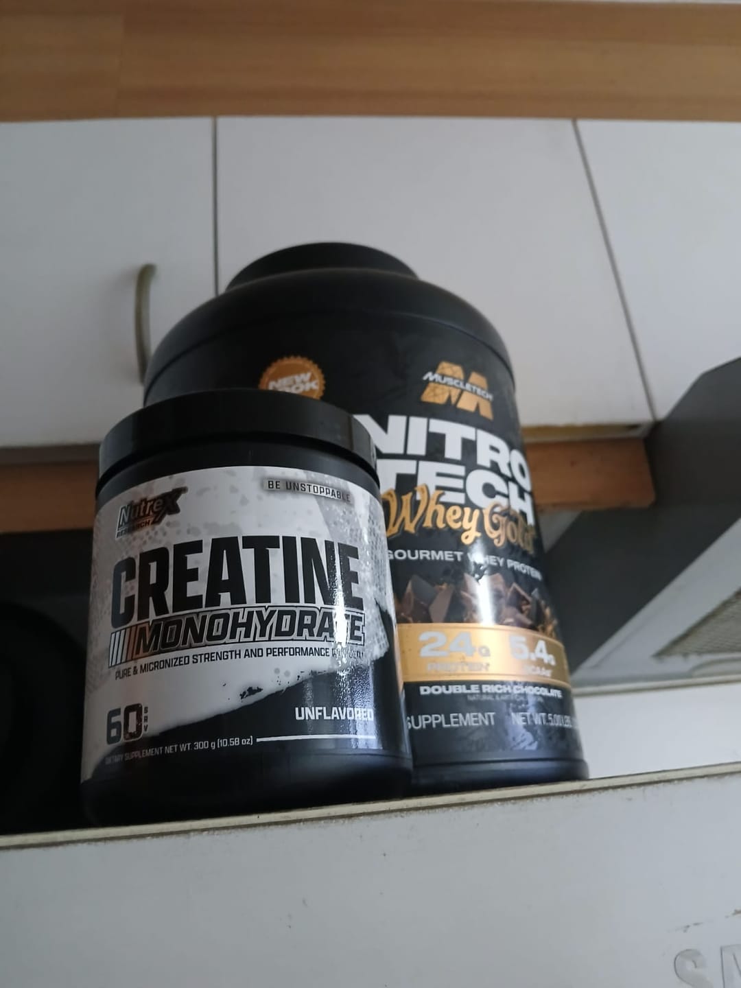 Customer photo review of Pack Muscletech + Nutrex