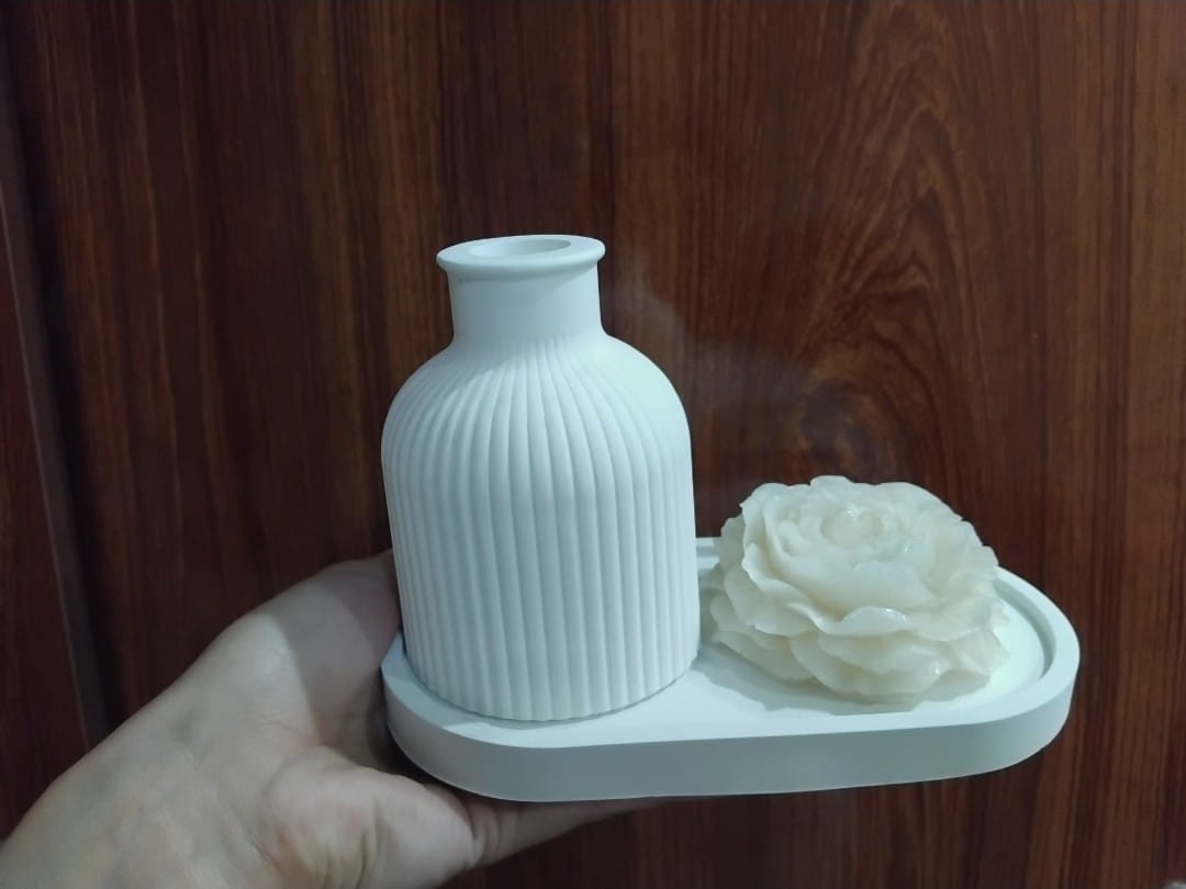 Customer photo review of Lavender Candle Jar