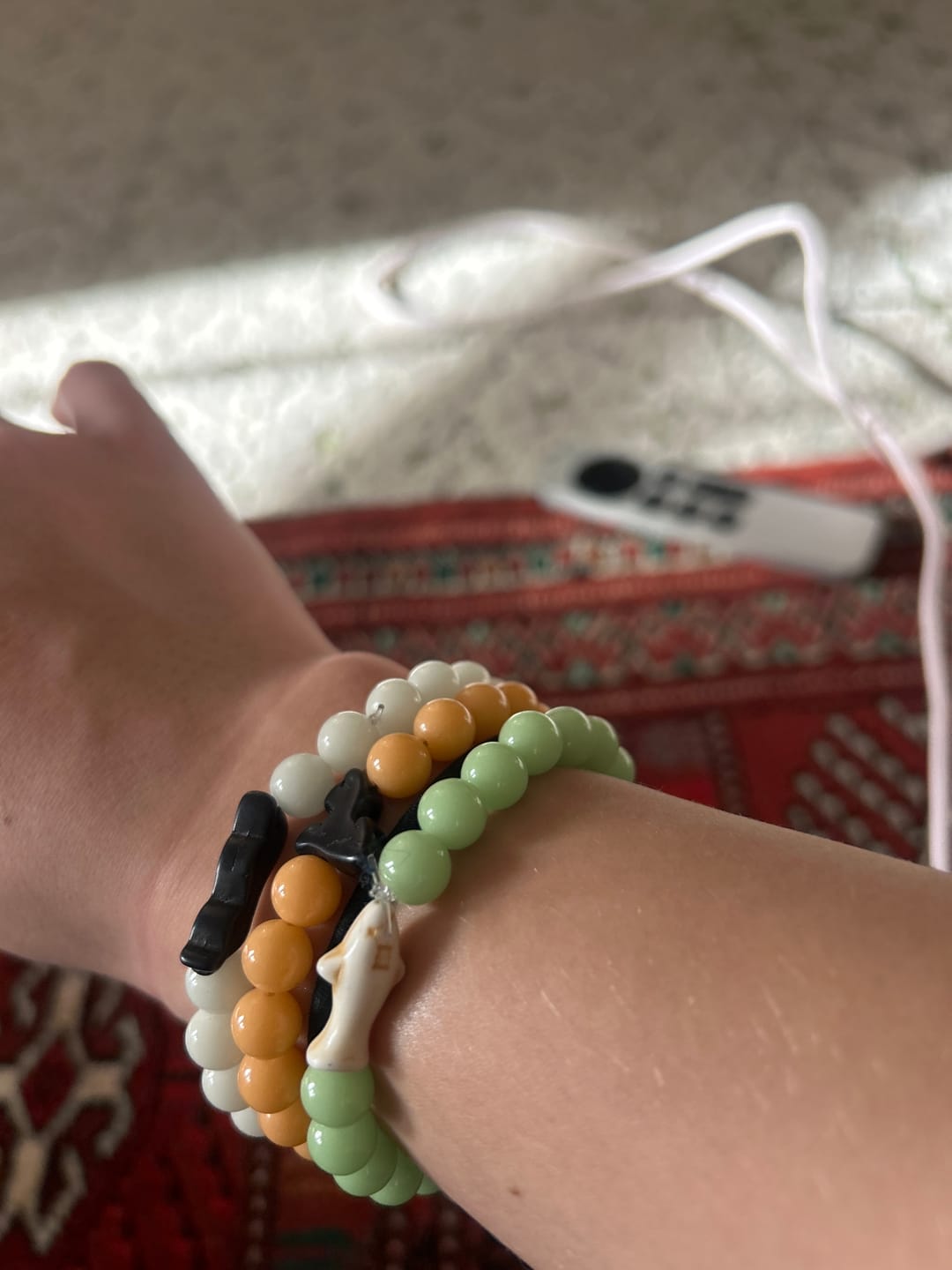 Customer photo review of The Mystery Bracelet