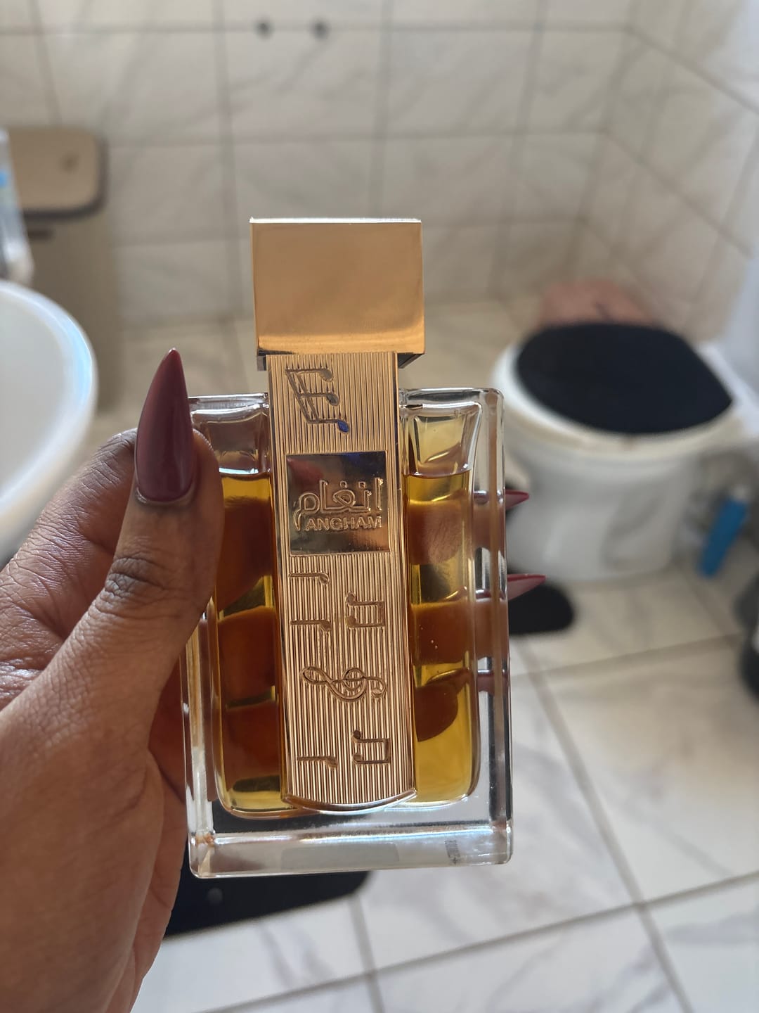 Customer photo review of Angham Eau De Parfum 100ml - Lattafa