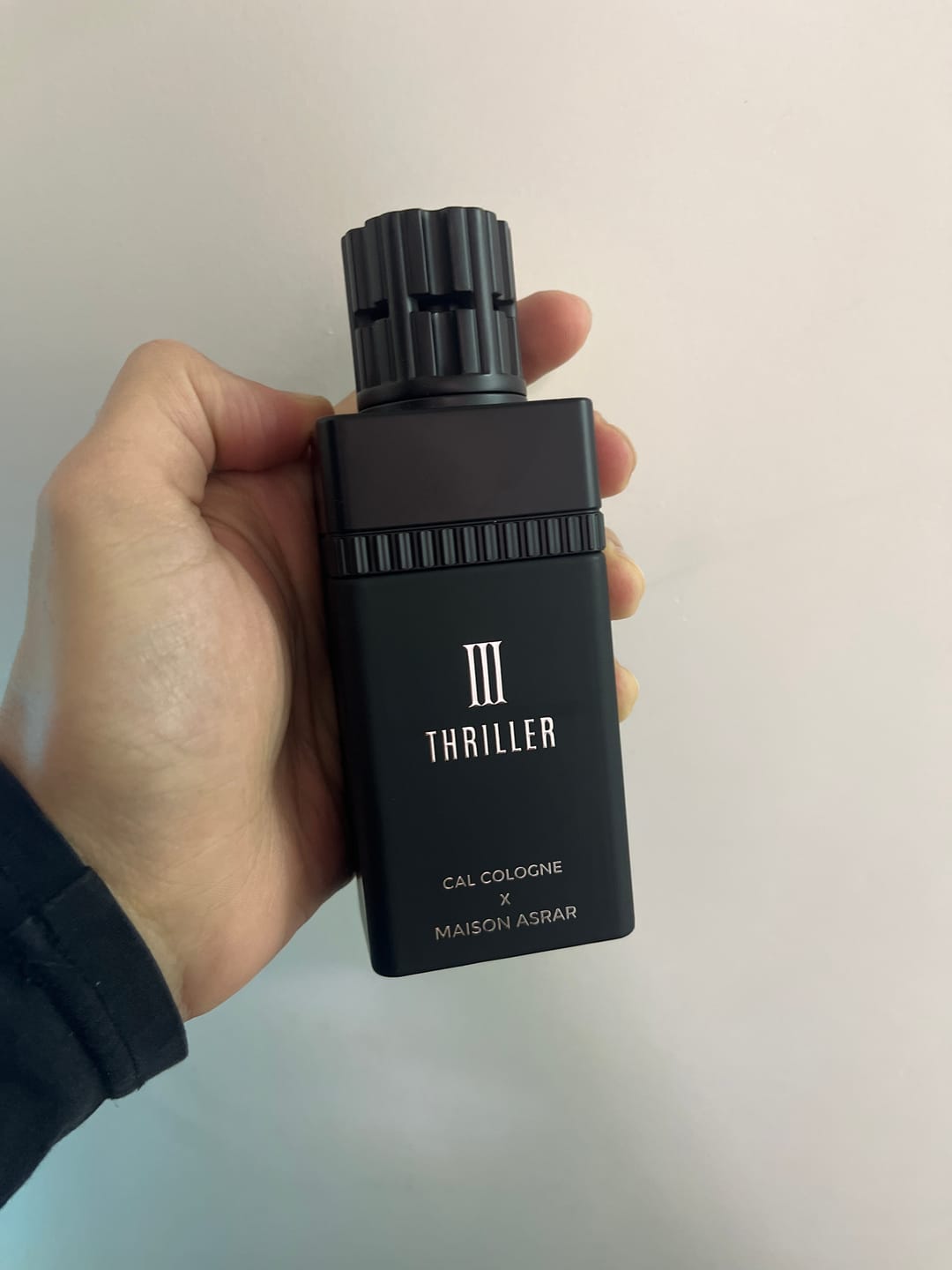 Customer photo review of MAISON ASRAR III THRILLER EXTRAIT FOR MEN
