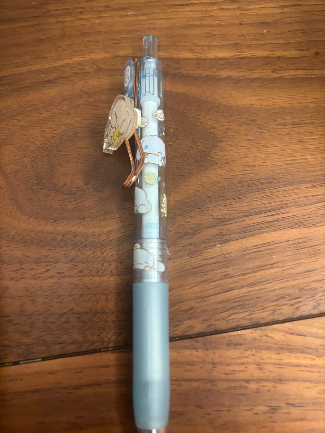 Customer photo review of Sanrio Good Night Series Metal Clip Gel Pen