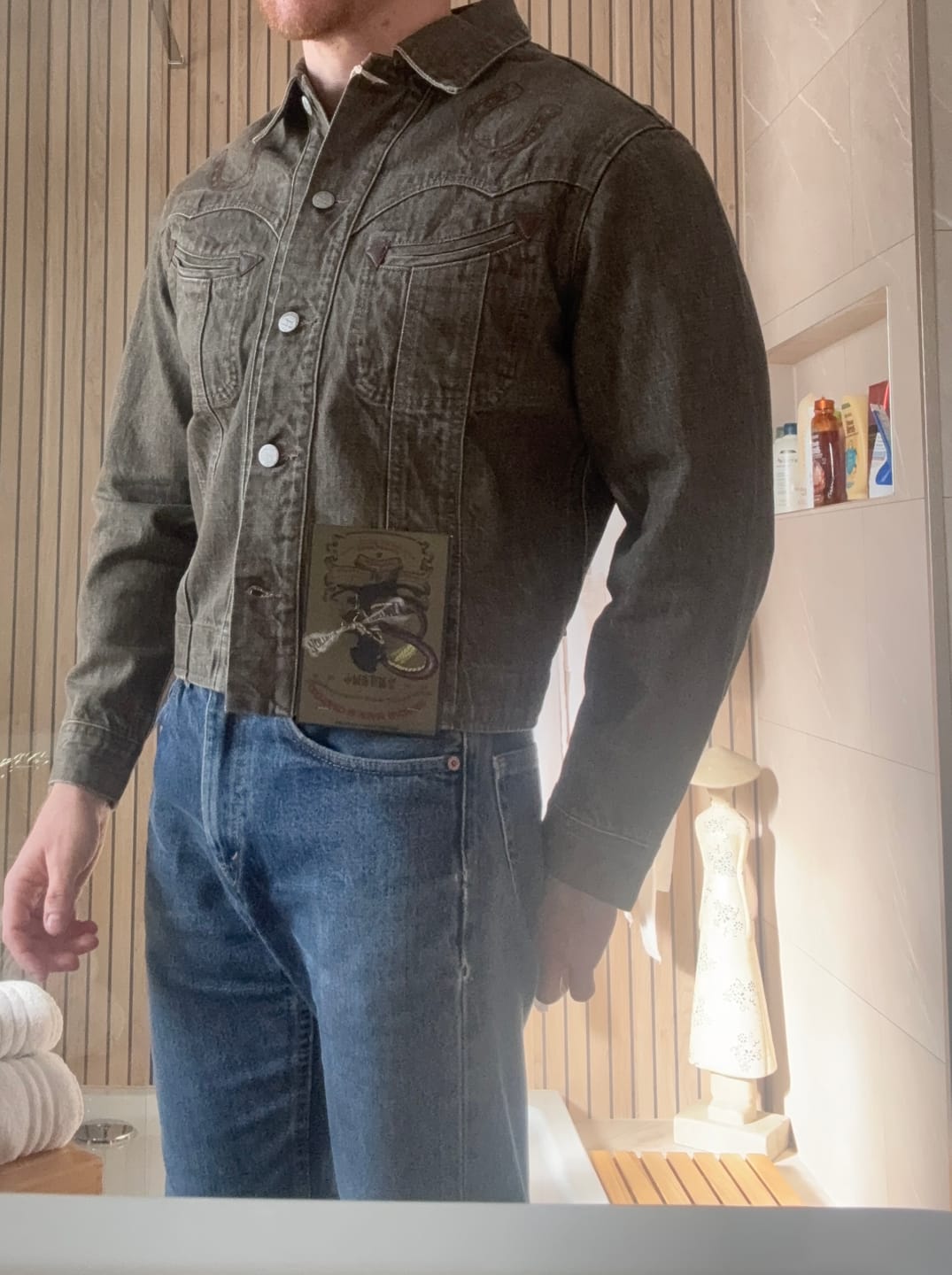 Customer photo review of Snakepit Riders Jacket