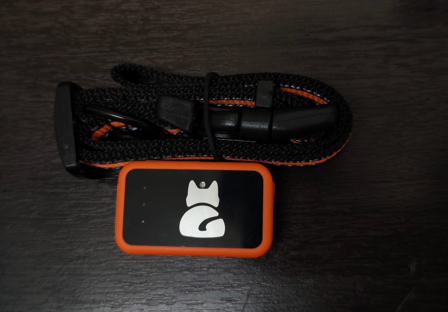 Customer photo review of Collar Localizador de Mascotas
