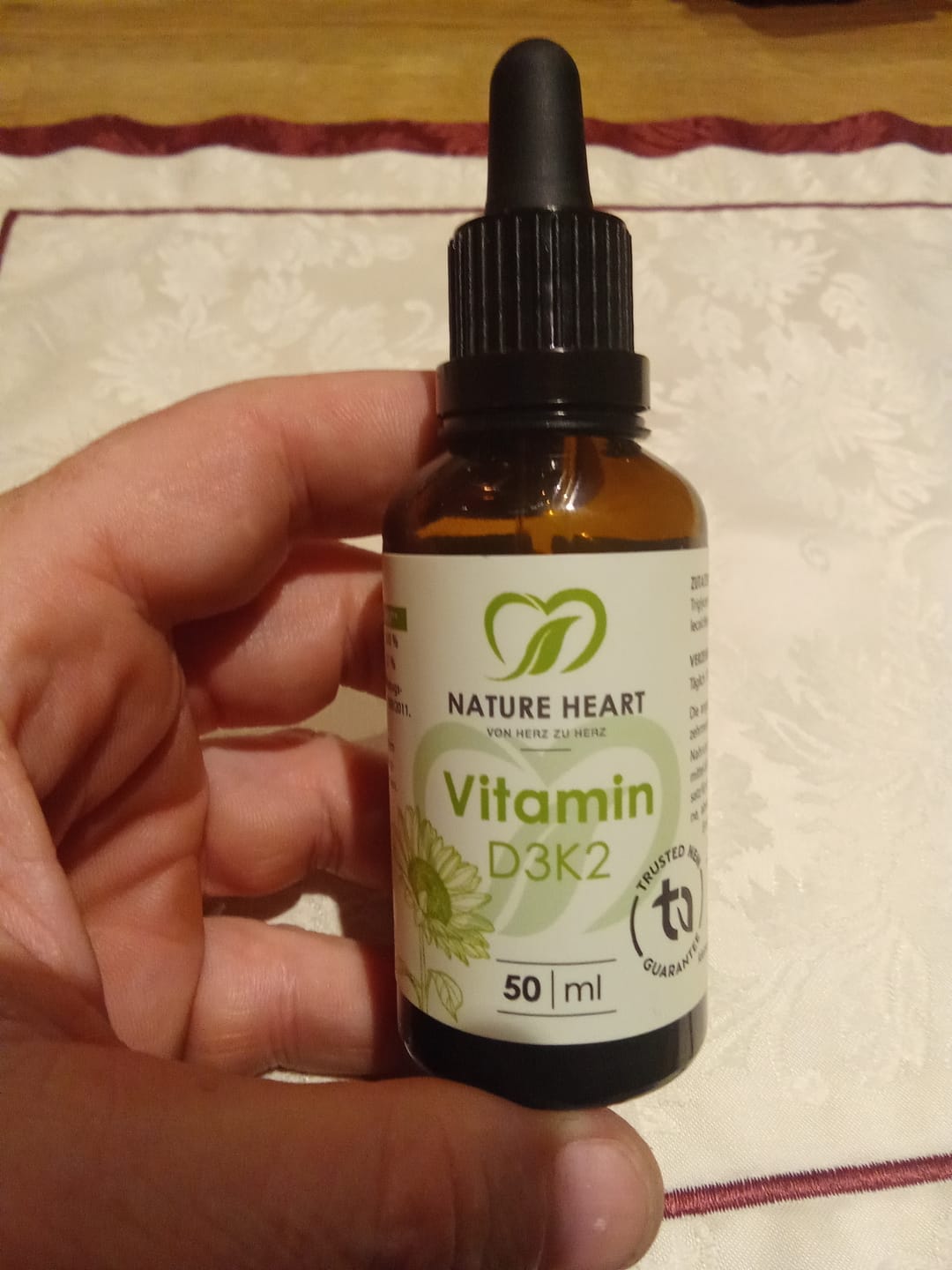 Customer photo review of Vitamin D3+K2 Tropfen